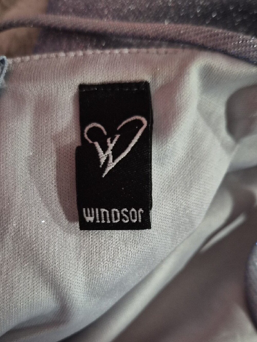 Windsor Light Blue Shimmery Dress Size Small - Picture 2 of 7